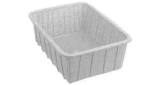 BASKET SQUARE DEEP PLASTIC, 230X300X10MM