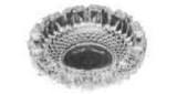 ASH TRAY GLASS DIAM 160MM