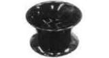 ASH TRAY PLASTIC RONSON, INDIVIDUAL 99MM DIAM