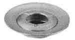 ASH TRAY STAINLESS STEEL, WITH COVER DIAM 160MM