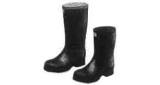 BOOTS RUBBER CLOTH-LINING, SHORT 25CM