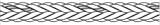 ROPE MOORING PP/POLYESTER, 12ST BRAID 5"CIR X 200MTR