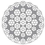 ROPE WIRE NONROTATING COMPACT, LANKOPACK 31X7 10MMDIAX200MTR