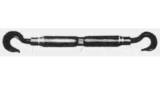 TURNBUCKLE PIPE PS TYPE BLACK, EYE&EYE W3/8X150MM