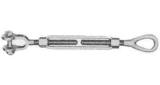 TURNBUCKLE FRAME GALV JAW&EYE, 3/8X6"
