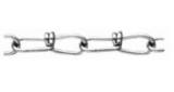 CHAIN S.STEEL DOUBLE LOOP COIL, BODY DIAM 2MM 28 X 5.5MM
