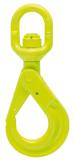 CARGO HOOK SWIVEL EYE WITH, LATCH LOCK WLL 1.2TON