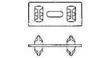 STACKER DOUBLE GALV MODEL DS-2, FLANGE THICKNESS 12MM