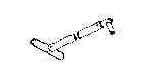 ACTUATOR POLE MODEL AP-1-06, STEEL 6'