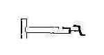ACTUATOR POLE MODEL AP-7-06, STEEL 6'