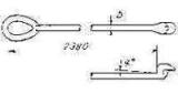 LASHING ROD CROSS LB-2-20S, ROD DIA 20MMXL2380MM B/L 32TON
