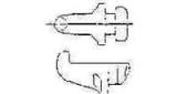 CORNER HOOK GALV MODEL CH-2