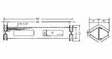 ROPE LADDER STEP ALUM-ALLOY, GS-A