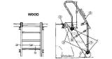 LADDER BULWARK WOOD, WITH FURTHER DETAIL