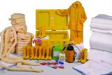 OIL ABSORBENT SPILL KIT, FOR 7 BARRELS OIL SPILL