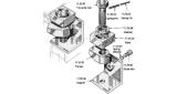 MACGREGOR HATCH FLUSH DECK, CLEAT ASSEMBLY #11.50