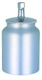 PAINT CONTAINER SUCTION FEED, 1000CC CAP LOCK FOR W-101