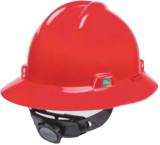 HAT SAFETY V-GARD GREEN HIGH, DENSITY POLYETHYLENE WHITE
