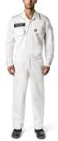 BOILERSUIT COTTON UVPROTECTION, WHITE S
