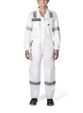 BOILERSUIT COTTON REFLECT TYPE, UV PROTECT WOMEN WHITE XS