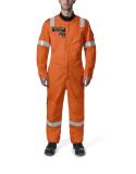 BOILERSUIT FLAMERESIST REFLECT, ANTISTATIC HEAT REG WHITE S