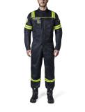 BOILERSUIT COTTON MULTI-HAZARD, OFFSHORE NAVY XS