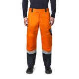 TROUSERS OFFSHORE MULTI-HAZARD, ORANGE&NAVY S 