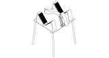 CLAMPING STAND FOR MAINTENANCE, FIRE EXTINGUISHER