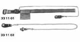 SAFETY BELT W/LIFELINE & HOOK