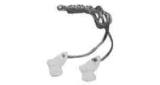 EAR PLUG SILICONE RUBBER, CORDED FOR HI-LOW PITCH NOISE