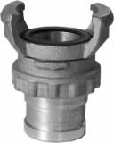 COUPLING FIREHOSE W/LOCK RING, GUILLEMIN ALUMI LUG/HOSE 45MM