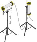 TRIPOD WOLF LL-680 FOR, LEADLAMP TANK LIGHTING KIT