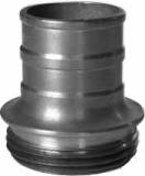 COUPLING HOSE BRASS LFB, 2-1/2" 5-1/5 TPI HOSE END 38MM