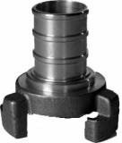 COUPLING HOSE BRASS BARCELONA, DN70 LUG 85MM/HOSE END 38MM
