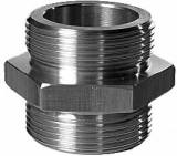 NIPPLE DUAL BRASS SM902050, 2" X 2" BSP MALE