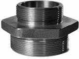 NIPPLE REDUCING BRASS SM905025, 2" X 1" BSP MALE