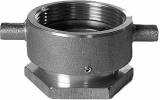 SOCKET SWIVEL REDUCING BRASS, 1-1/2" ANST FEMALE X 2" BSP 