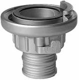 COUPLING HOSE ALUMI/PRESSAL, SMS 2-1/2" HOSE END 38MM
