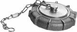 CAP HOSE COUPLING SM94263, BRASS SMS 2-1/2" 
