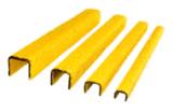 COVER LADDER RUNG ANTISLIP, SQUARE 20X300MM YELLOW FINE