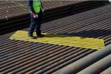 BOARD ANTISLIP PIPEWALKER, LONG TREAD 700X3300MM  