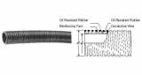 HOSE OIL SUCTION/DELIVERY, RUBBER 7KG 75MM