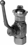 COCK AIR SINGLE CAST IRON, LUG SIZE 42MM 1/2" BSP FEMALE