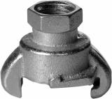 ADAPTER AIR HOSE CAST IRON, USA 1/4" NPT FEMALE SM315006
