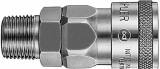 COUPLER QUICK-CONNECT STEEL, 10SM R-1/8