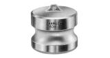 COUPLING CAM&GROOVE ALUM ALLOY, DUST PLUG 1/2"