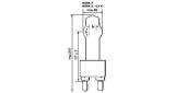 LAMP HALOGEN 100V 2000W G-38, SUEZ CANAL SEARCHLIGHT