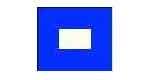 FLAG SIGNAL LETTER 4'X 6' "P"
