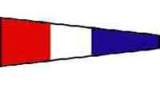 FLAG SIGNAL NUMERAL "3"