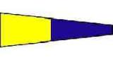 FLAG SIGNAL NUMERAL "5"